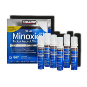 CAJA DE MINOXIDIL KIRKLAND 5% EN ESPUMA